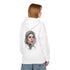 Palestine Woman Art Hoodie Unisex - Keffiyeh Scarf Dual-Sided Graphic Pullover